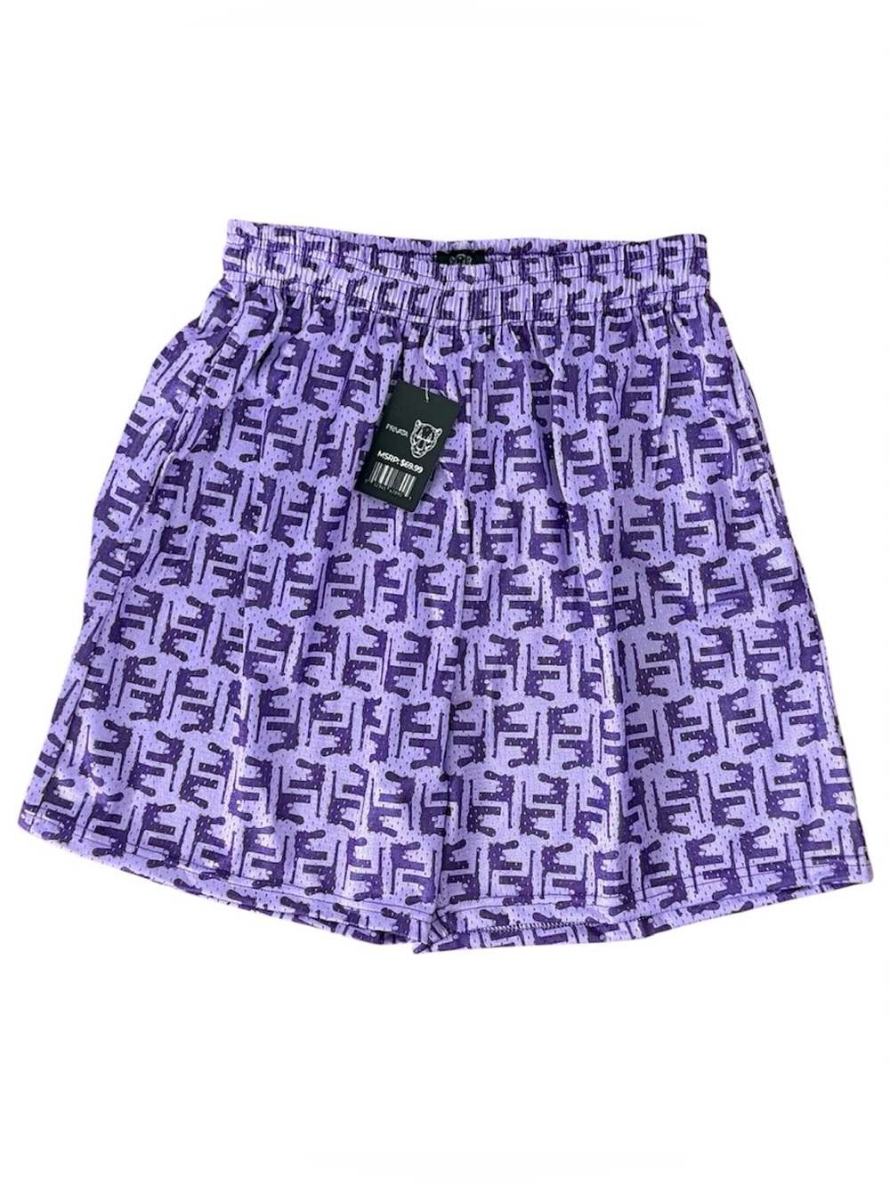 Designer PRIVATA Men's Mesh Shorts Size XXL- NWT